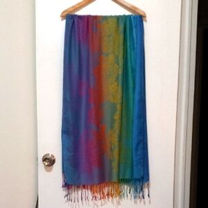 Multi-color Scarf 65"
